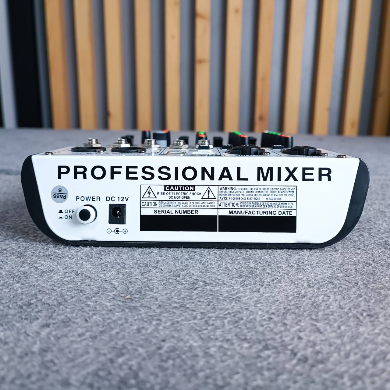 MICROTECH MT-4Q mixer มิกเซอร์ อนาล็อก เอฟเฟคแท้ บลูทูธ ไมโคร เทค MT 4Q MT4Q เอไอ-ไพศาล