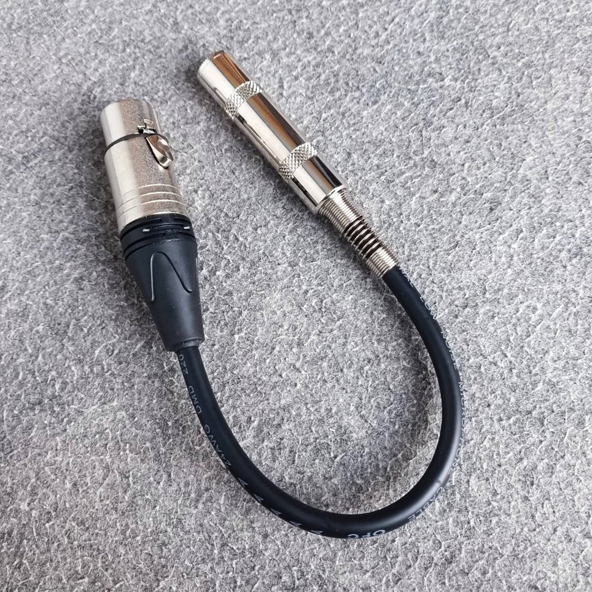 ยาว15ซม. LIDGE YM-311 สาย XLR เมีย ออก PHONE เมีย ยาว15เซน J.XLR-J.MIC สายทด สายสัญญาณ CANNON เมีย -PHONE เมีย เอไอ-ไพศาล