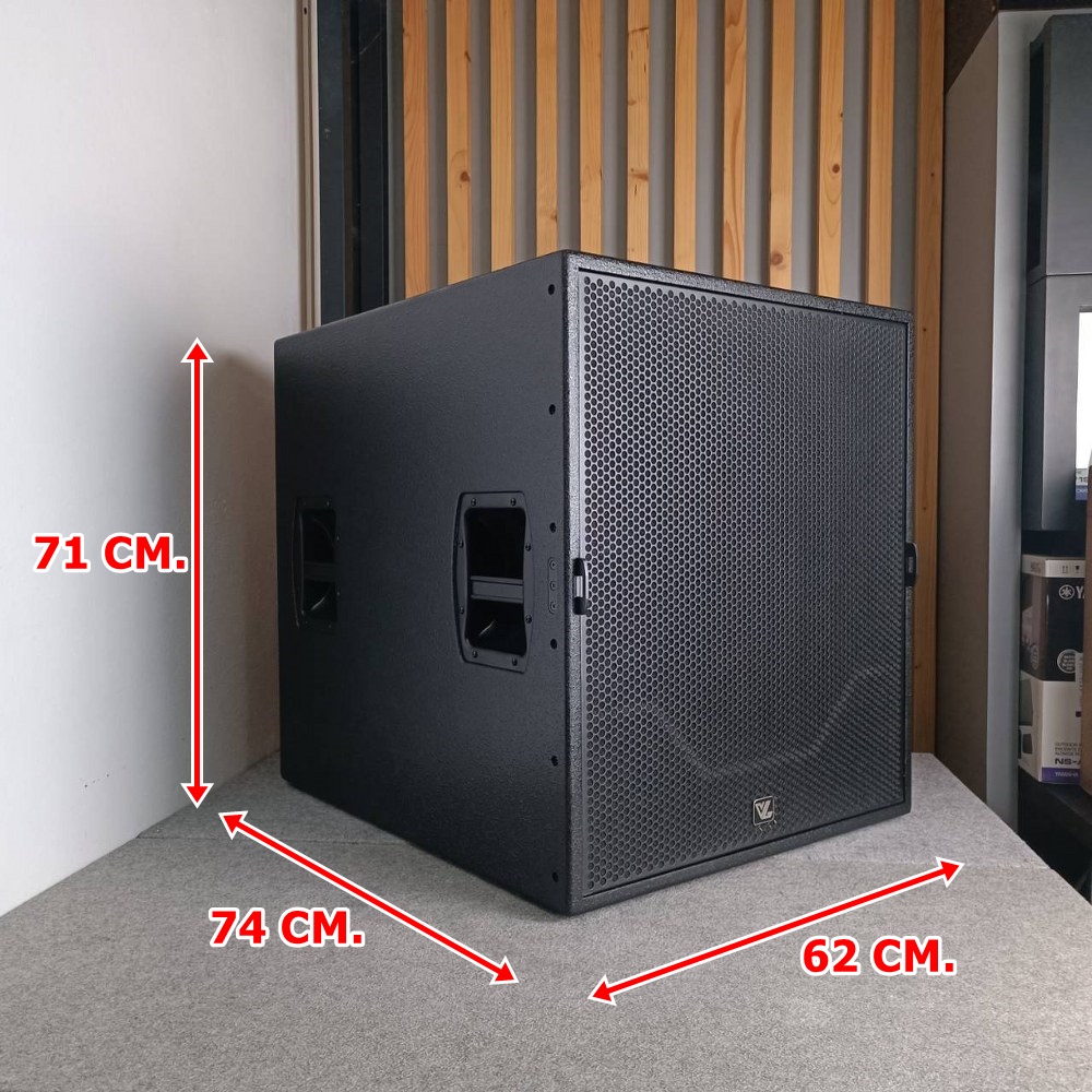VL-AUDIO VD-18S-MKII ตู้ลำโพง18นิ้ว ตู้ลำโพงซับวูฟเฟอร์ ขนาด 18 นิ้ว พาสซีฟ 1600 วัตต์ VL AUDIO VD 18S MKII VD18SMKII เอไอ-ไพศาล
