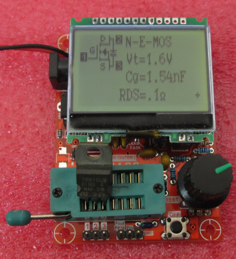 M328 ESR/LCR/MOSFET/Transistor/TRIAC/SCR/CRYSTAL/Diode/LED METER ESR TESTER