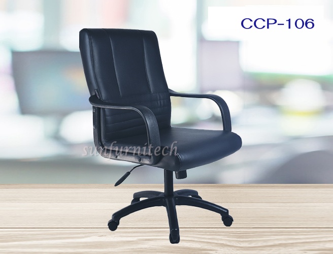 เก้าอี้สำนักงานพนักพิงกลาง, เก้าอี้สำนักงาน, เก้าอี้พนักพิงกลาง complete รุ่น CCP-106