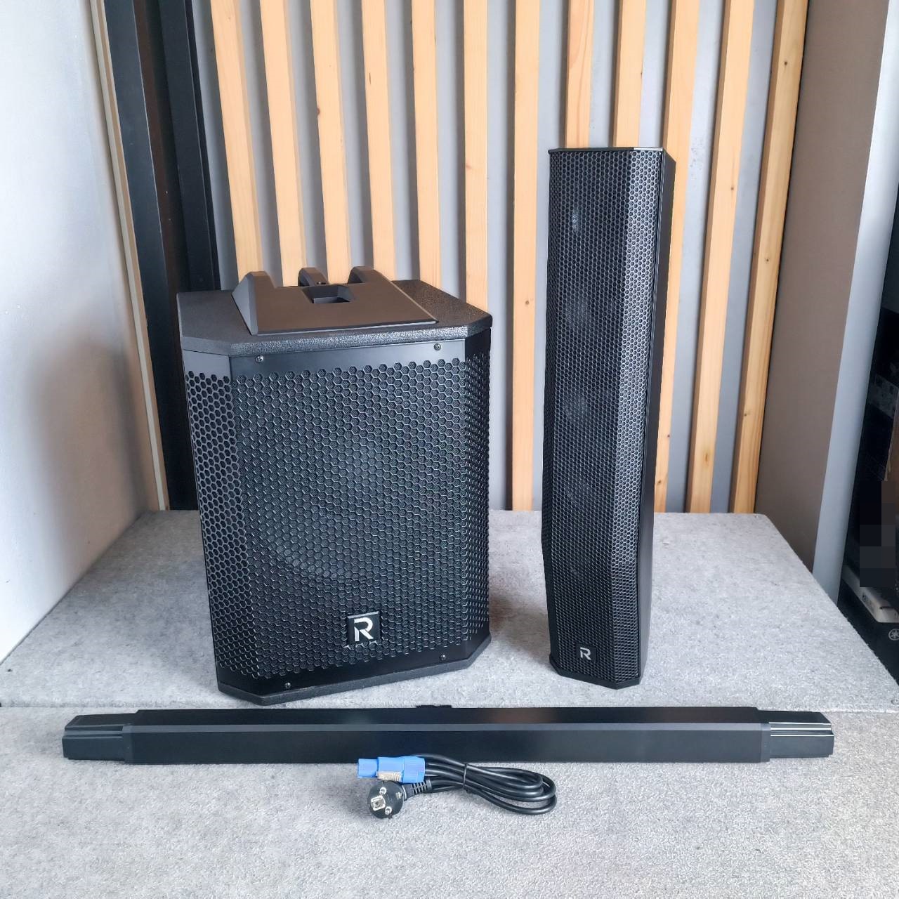 River Acoustics G-12 ลำโพงคอลัมน์แอคทีฟ 4x4 นิ้ว ซับ 12 นิ้ว มีบลูทูธ ลำโพง ลำโพงคอลัมน์ มีแอมป์ในตัว G 12 G12 เอไอ-ไพศาล