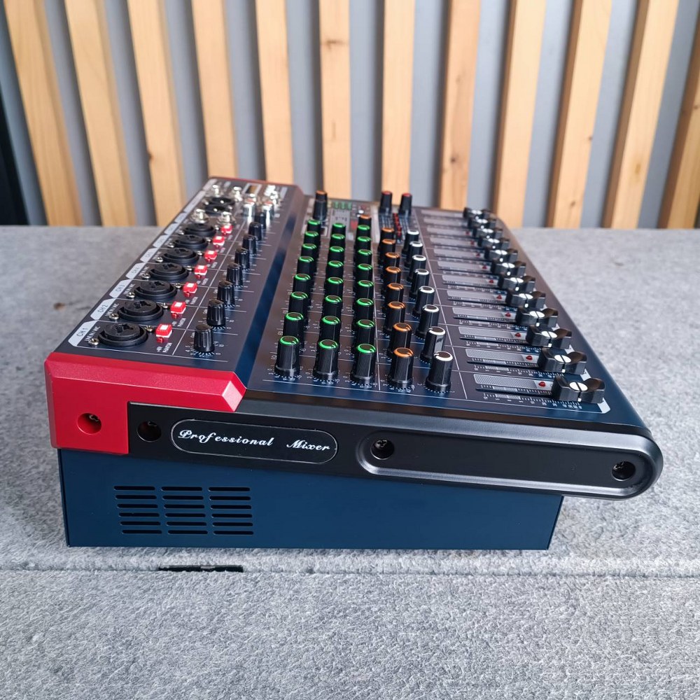 NTS PM-9 POWER MIXER Bluetooth และ USB Recording เพาเวอร์มิกเซอร์ 9 แชนแนล PM 9 PM9 เอไอ-ไพศาล