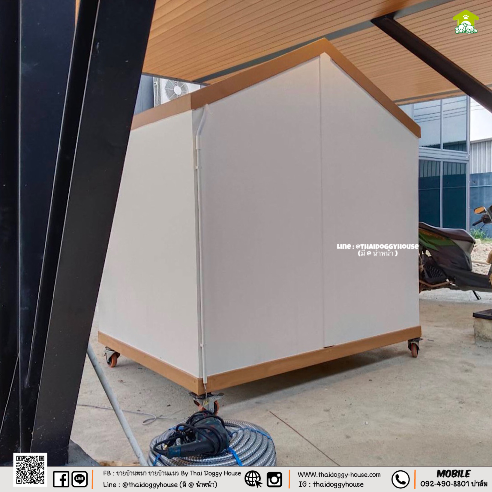 𝗠𝗜𝗡𝗜𝗠𝗔𝗟 𝗦𝗧𝗬𝗟𝗘 บ้านหมา บ้านแมว " 𝐓𝐇𝐀𝐈 𝐃𝐎𝐆𝐆𝐘 𝐇𝐎𝐔𝐒E