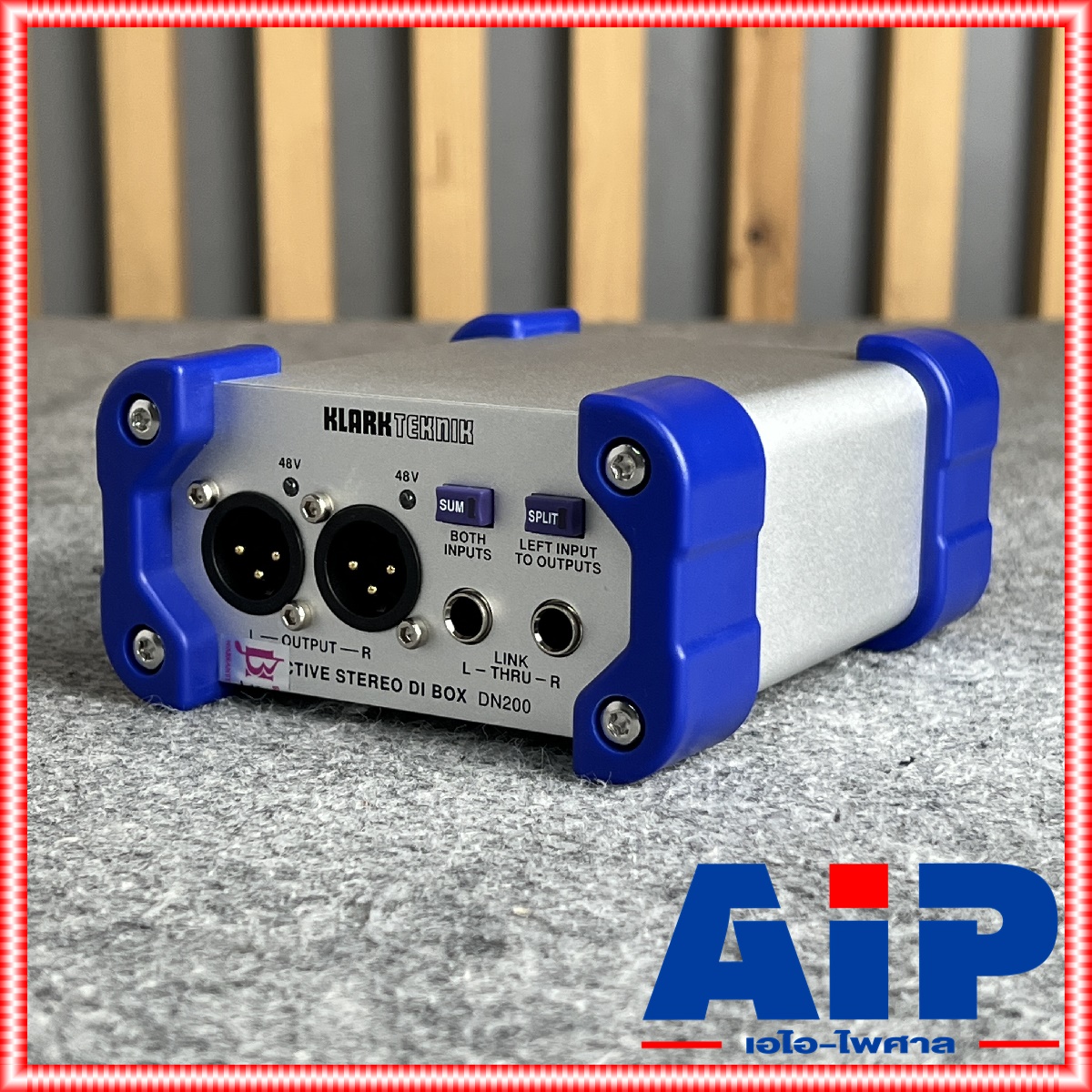 KLARK TEKNIK DN-200 2ch actiive DI Active Stereo Direct Box แอคทีฟ ไดเร็ก บอกซ์ DN 200 DN200 +++