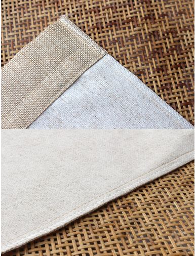 ถุงใส่ของชำร่วย ถุงผ้ากระสอบ ขนาด 9x12 cm ถุงผ้ากระสอบ ผ้าป่าน สีน้ำตาล พิมพ์ลายได้ ถุงผ้าแบบหูรูด สไตล์ วินเทจ 435407