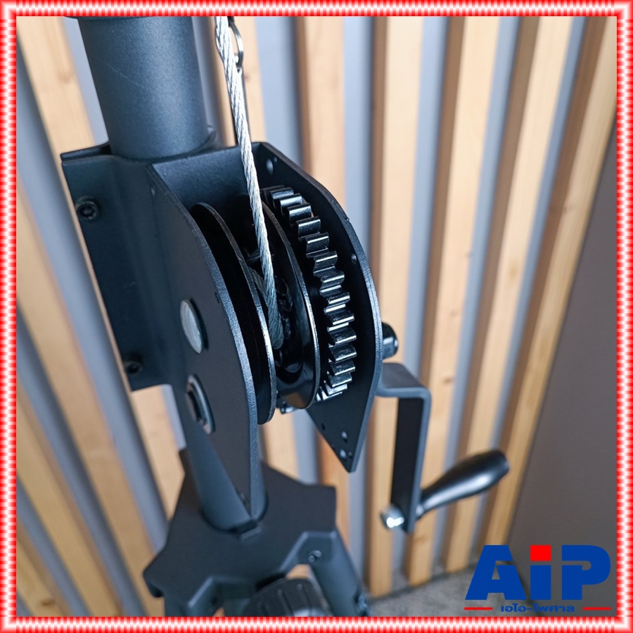 yyy 1ต้น **ไม่รวมT-BAR **ขาตั้งลำโพง/ไฟLS-718B 2.8M ใช้ตั้งลำโพง ใส่ลำโพงแล้วชักรอกขึ้นสูงได้ LS 718B LS718B เอไอ-ไพศาล