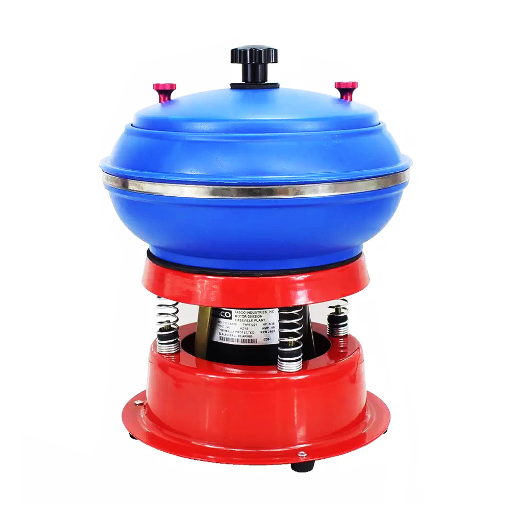 เครื่องเขย่า 10 นิ้ว เครื่องเขย่าขัดเงา เครื่องเขย่าพลอย Vibratory Polisher Polishing Machine Vibrator Vibrating Tumble