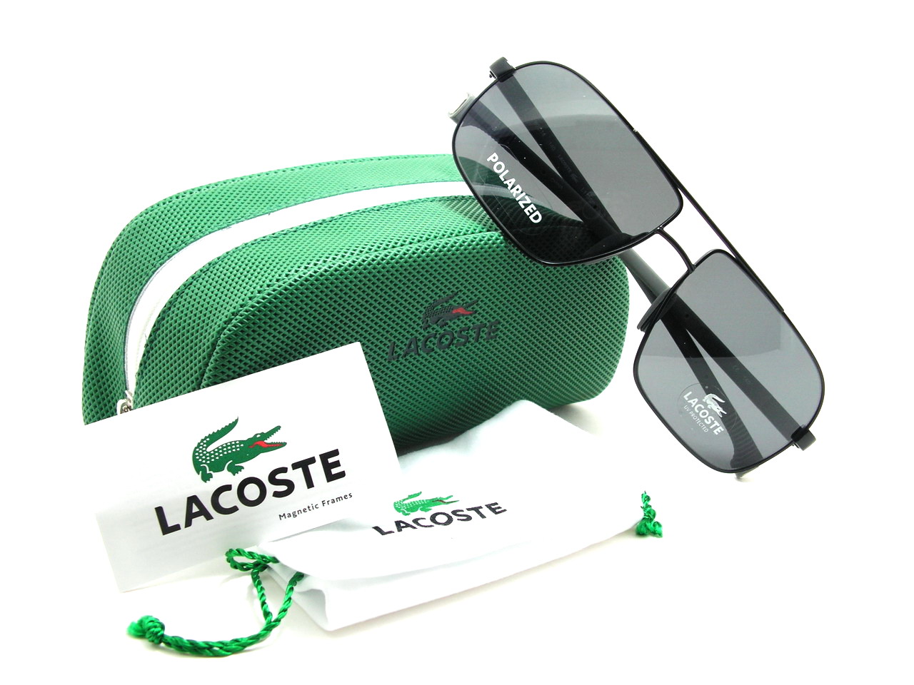 หมดแล้วค่ะ+++แว่นกันแดด Lacoste Polarized (Magnetic) !!!สวยเก๋สุดๆค่ะ ของแท้100%และถูกสุดๆ ส่งตรงจากUS.ค่ะ
