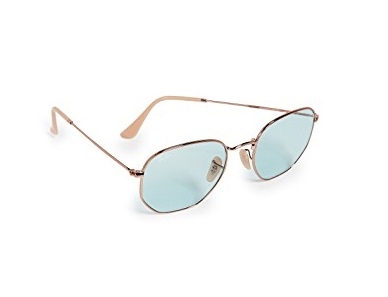 แว่นตา Ray-Ban Hexagonal Evolve Round 54 MM เลนส์สีฟ้า ปรับแสงได้