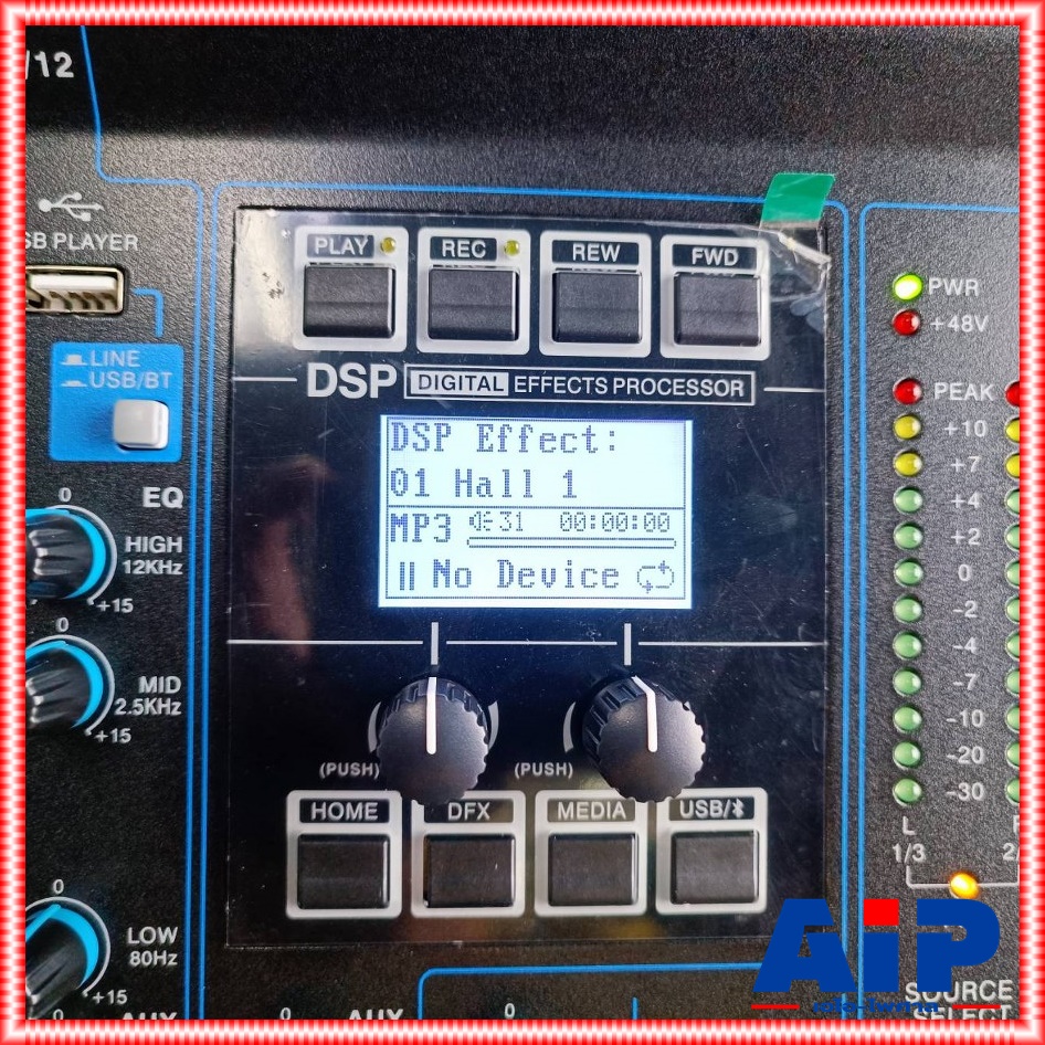 TOPPPRO MX.12 MIXER มิกเซอร์ ดิจิตอลเอฟเฟคแท้ เครื่องปรับแต่งเสียง เครื่องเสียง TOPP PRO MX 12 MX12 เอไอ-ไพศาล