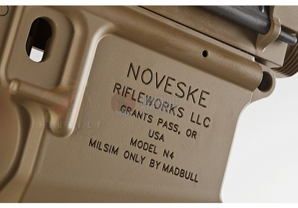 MADBULL NOVESKE GEN 3 METAL RECEIVER - TAN