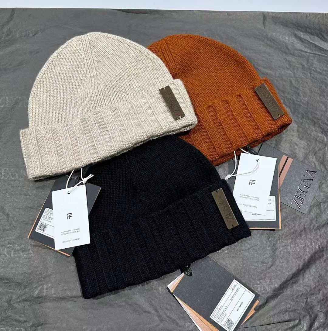 หมวกแคชเมียร์กันหนาว Zegna OASI CASHMERE BEANIE มี 3 สี ใส่ได้ ชาย หญิง สินค้าใหม่ ของแท้