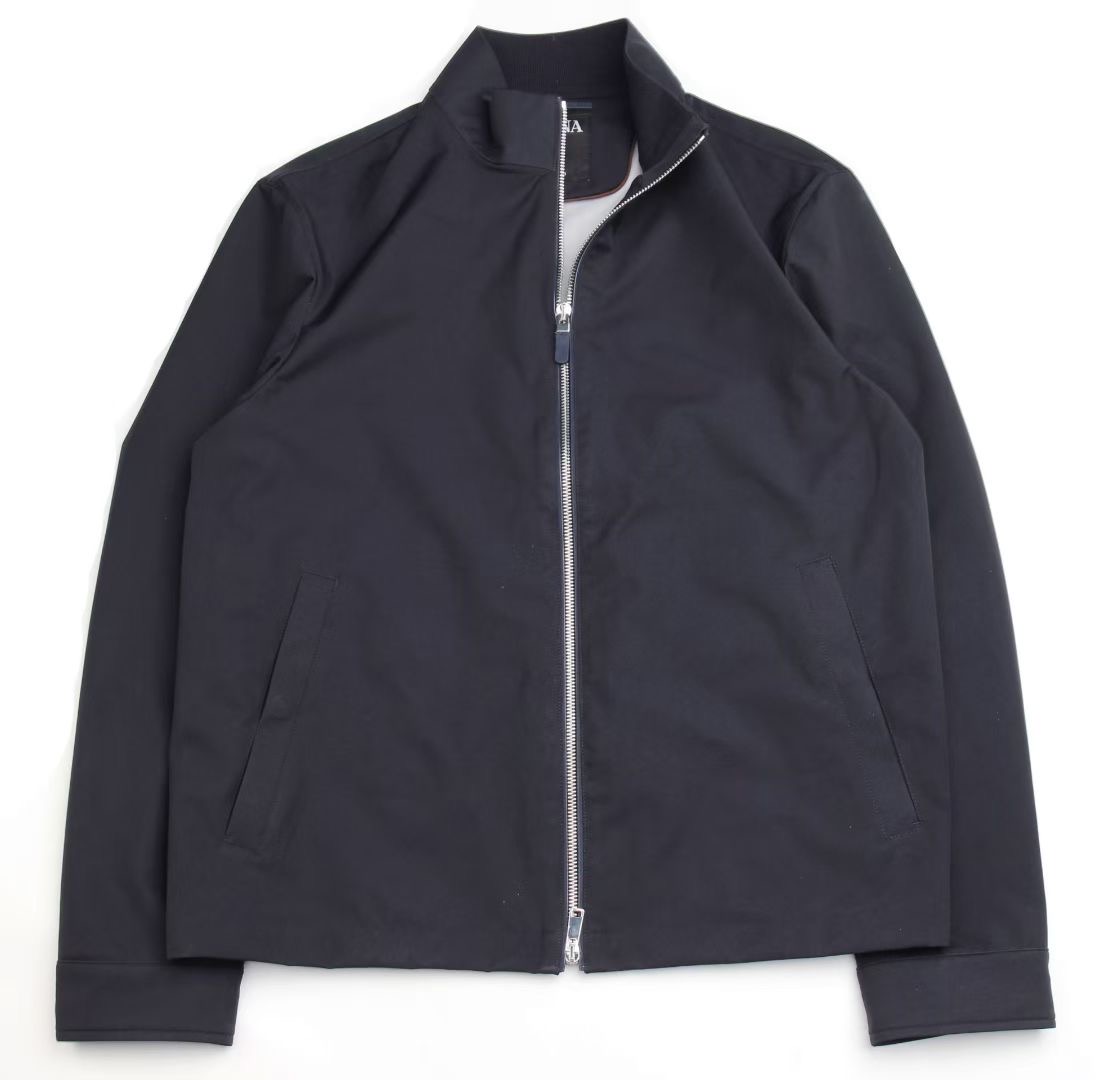 **do** เสื้อคลุม Zegna MOTORIN 100CC MICROFIBER BLOUSON สินค้าใหม่ ของแท้