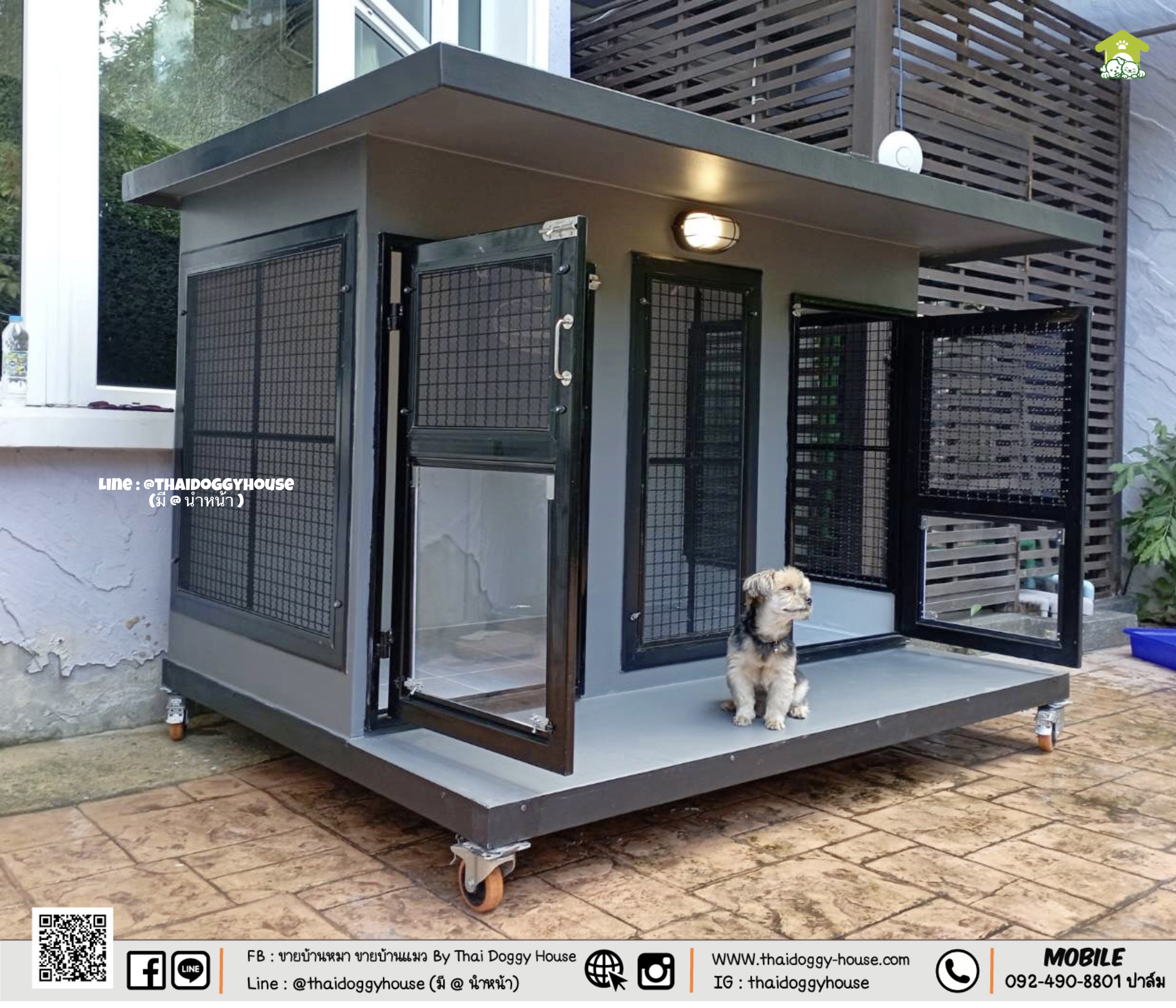 บ้านหมา บ้านแมว " 𝐁𝐎𝐗 𝐒𝐓𝐘𝐋𝐄 𝐁𝐘 𝐓𝐇𝐀𝐈 𝐃𝐎𝐆𝐆𝐘 𝐇𝐎𝐔𝐒𝐄 "