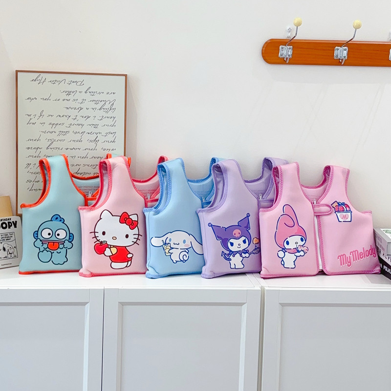 เสื้อชูชีพ เสื้อชูชีพสำหรับเด็กผู้ชายและผู้หญิง ลาย Sanrio ลิขสิทธิ์แท้ - Sanrio Life Jacket
