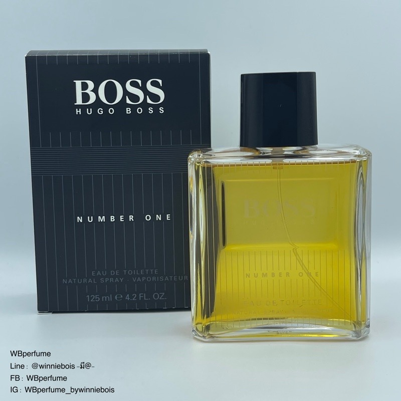 น้ำหอมแท้100% แพคใหม่ Hugo Boss Number One Edt For Men 100ml