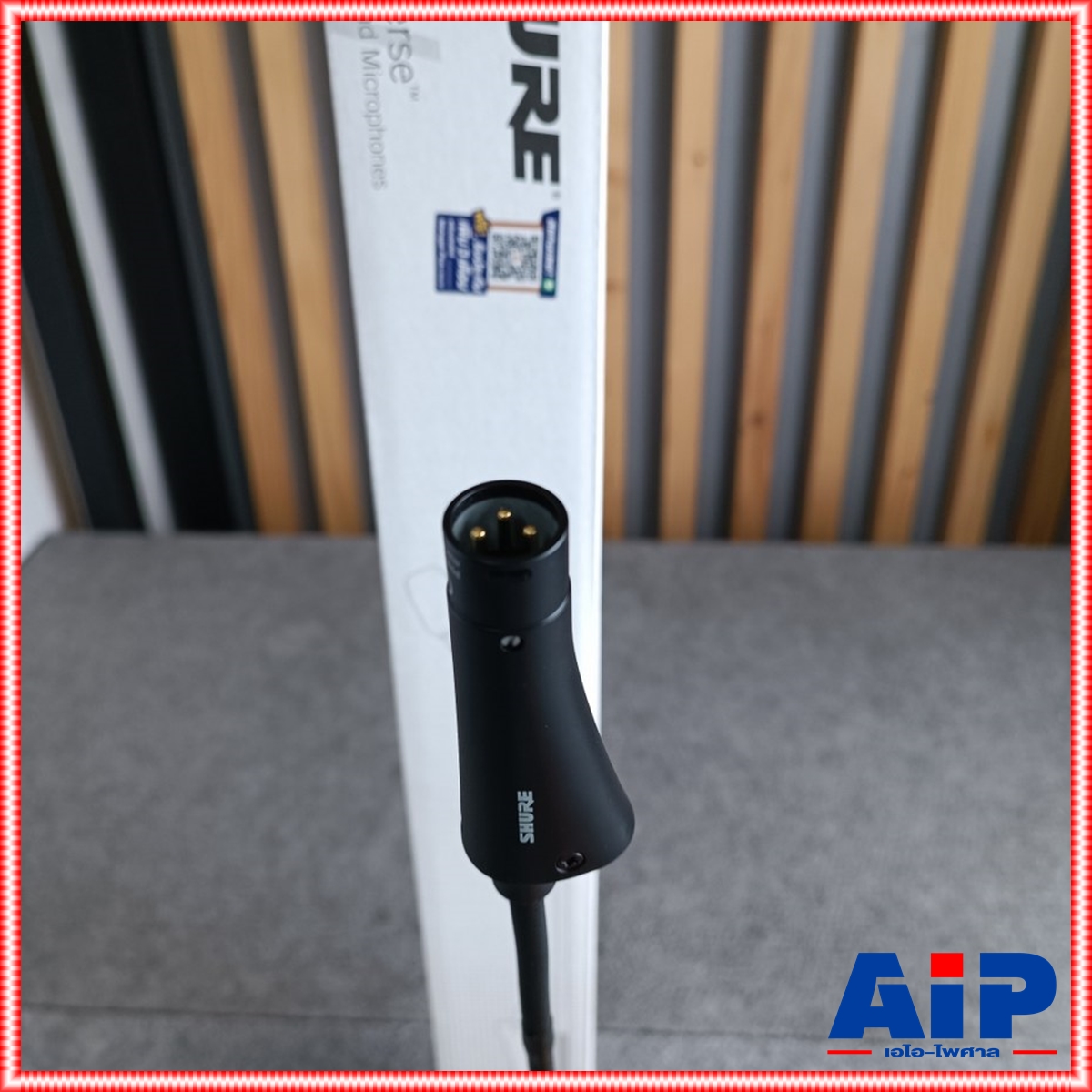 SHURE CVG18S-B/C-X เฉพาะก้านไมค์ มีสวิทปิด-เปิด ไมค์คอนเดนเซอร์ CVG18S B/C X ก้านไมค์ยาว18" ชัวร์ CVG18SB/CX +++ เอไอ-ไพศาล