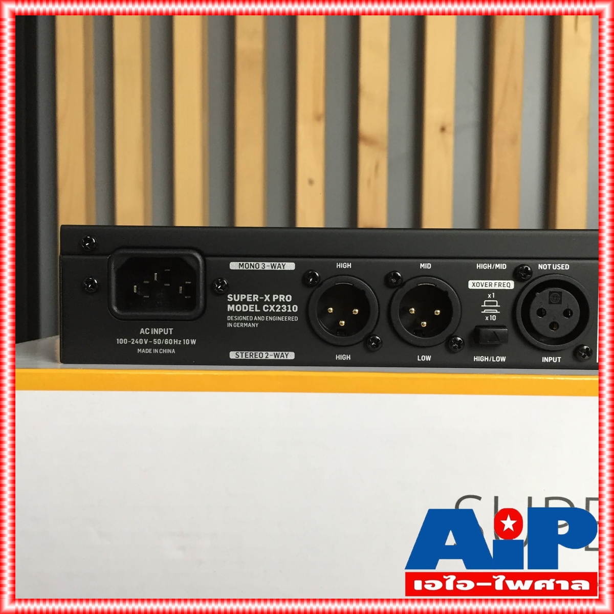 BEHRINGER CX 2310 V2 CROSSOVER เพาเวอร์ เครื่องปรับแต่งเสียง เครื่องกำหนดความถี่ POWER CX2310 cx-2310 เอไอ-ไพศาล +++