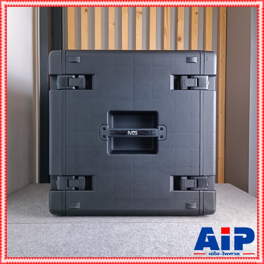 NTS PP-12U RACK ลึก20นิ้ว แร็คพลาสติก Polypropylene (PP) พลาสติกหล่ออย่างดี เอ็นทีเอส แร็คใส่อุปกรณ์ แร็คพีพี PP 12 U PP12U เอไอ-ไพศาล