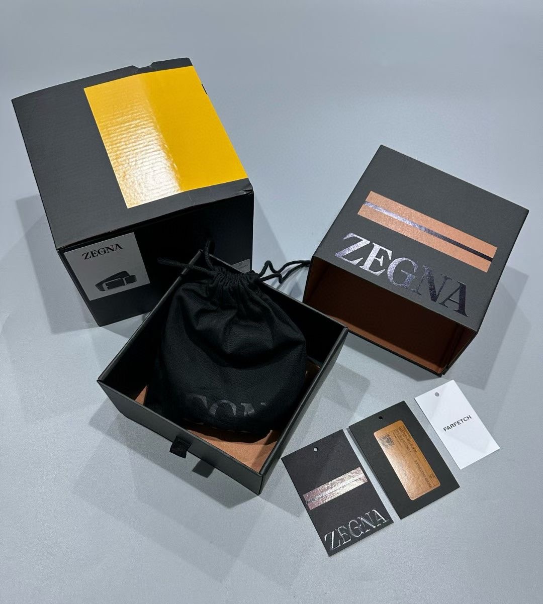 **do**เข็มขัดหนังแท้ Ermenegildo Zegna ขนาด 3.5 cm ของผู้ชาย ใช้ได้ 2 ด้าน สินค้าใหม่ของแท้