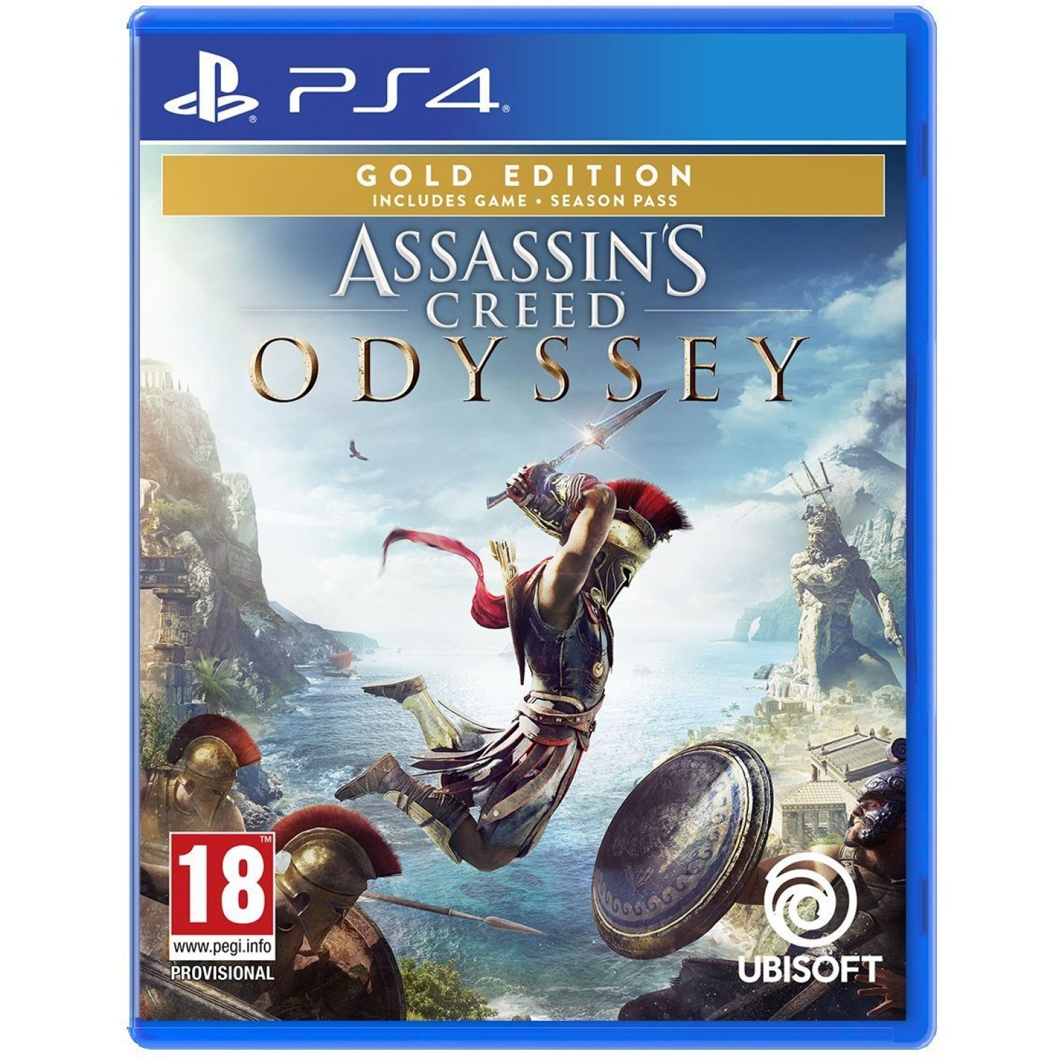 PS4: ASSASSIN'S CREED ODYSSEY GOLD EDITION (R3)