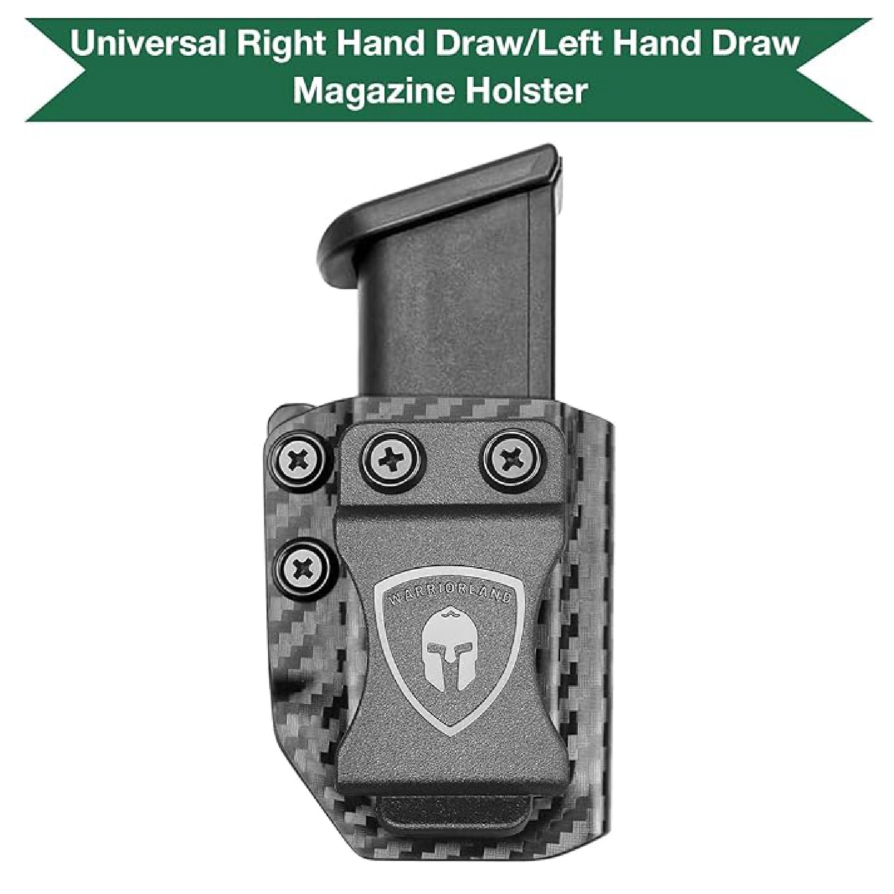 ซองแม็กกาซีน 9 mm. Carbon Fiber Kydex [ Warriorland ] ﹝Tactical Vest﹞