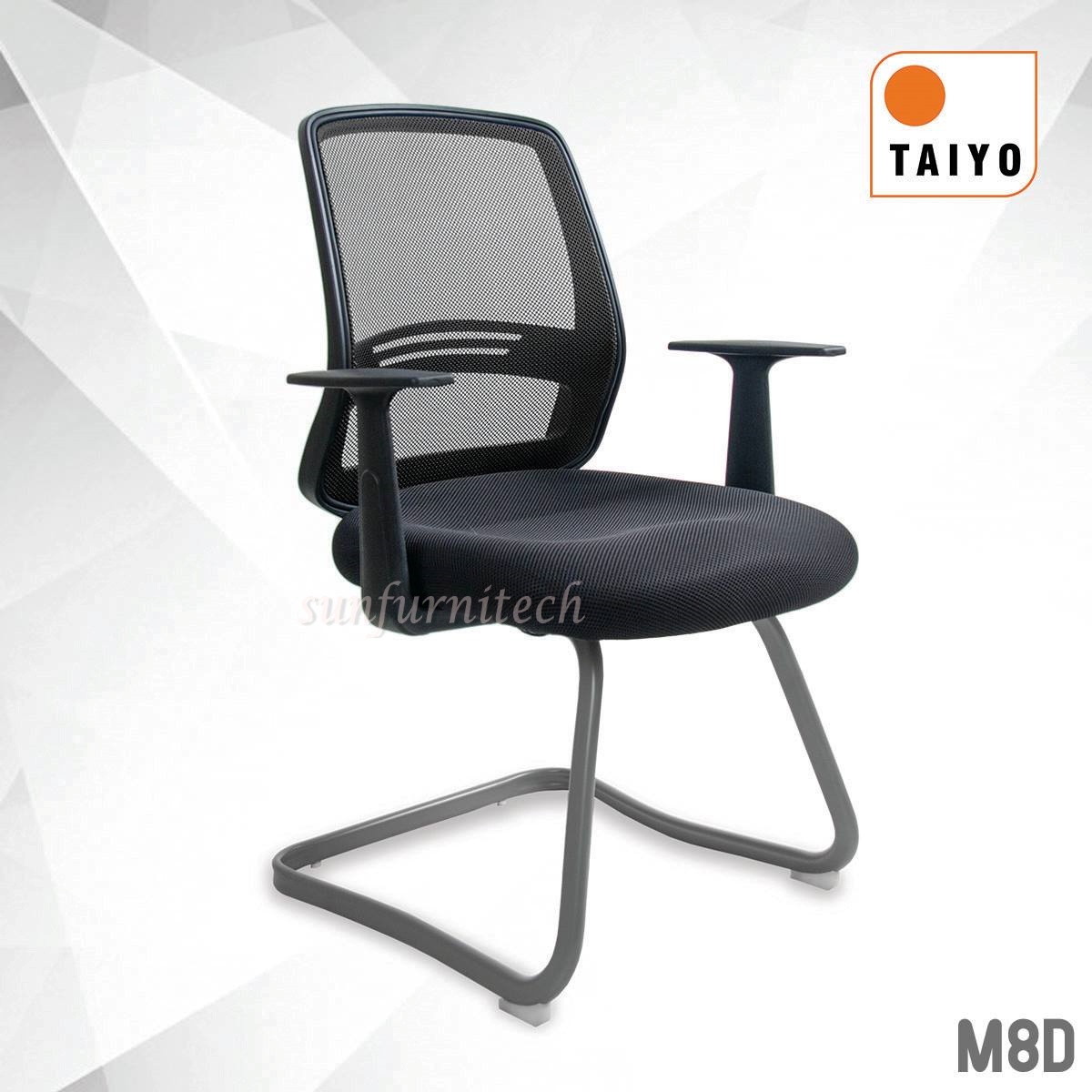 เก้าอี้สำนักงานขาซี, เก้าอี้สำนักงานขา C, เก้ารับรอง, เก้าอี้รับแขก ยี่ห้อ MO-TECH (Taiyo) รุ่น M8D