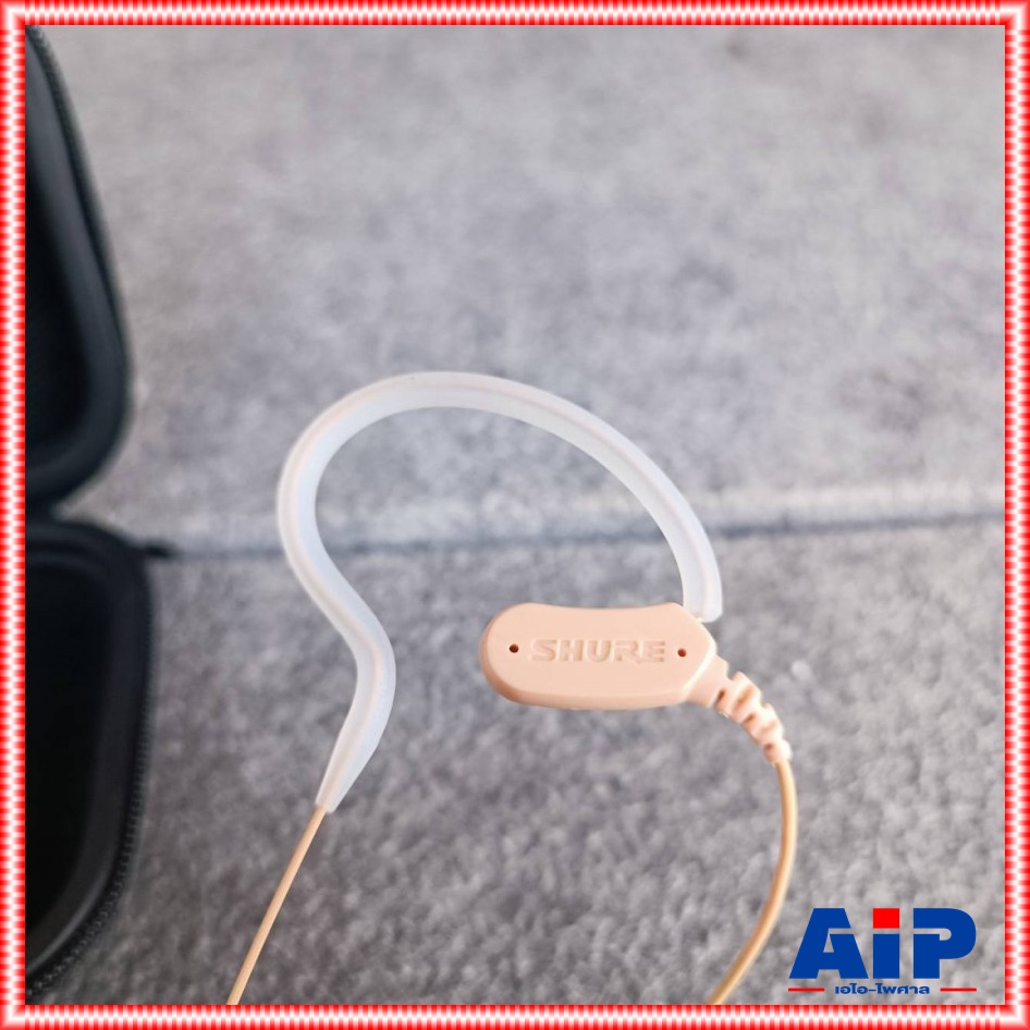 SHURE MX153T/O-TQG ไมค์เกี่ยวคล้องหู ไมโครโฟนแบบครอบหูเดี่ยวขนาดเล็ก Earset Headworn Microphone MX153T/O TQG MX153T/OTQG เอไอ-ไพศาล +++