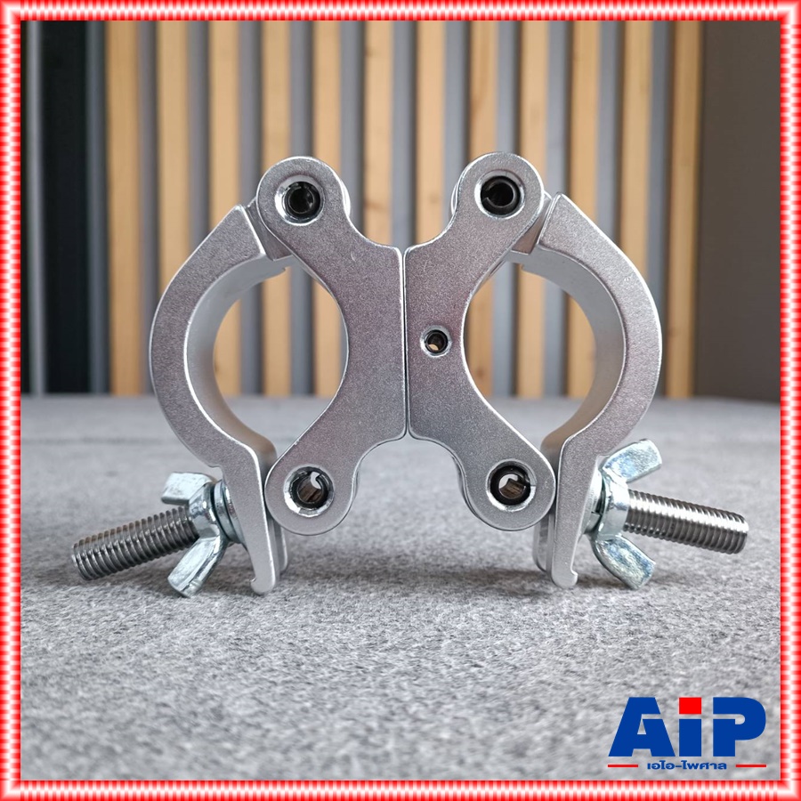 F-34 DOUBLE CLAMP 500KG แค้ม แค้มคู่ แค้มDOUBLE แค้มDOUBLE500KG แค้มสำหรับเกาะยึดทรัช แค้มใช้ยึดทรัช เอไอ-ไพศาล
