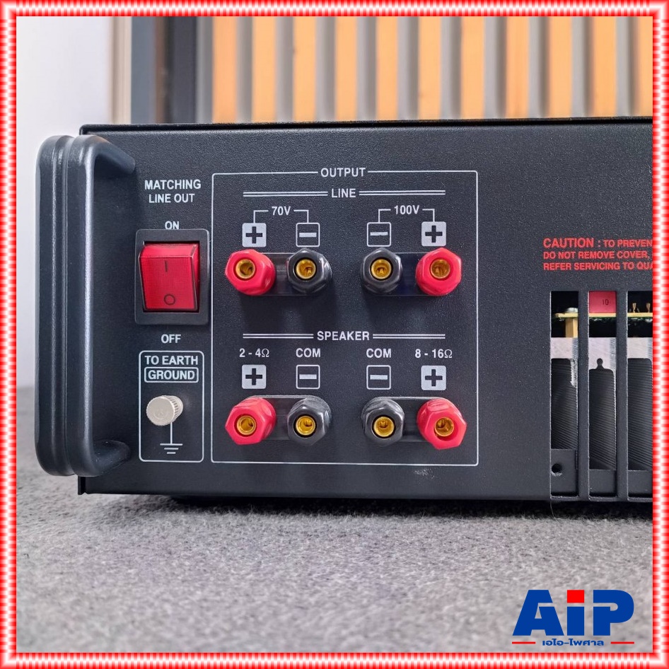 MUSIC KL-1500PA poweamp line กำลังขับ 1500W เครื่องขยายเสียง 1500 วัตต์ แอมป์เสียงตามสาย KL 1500PA KL1500PA เอไอ-ไพศาล