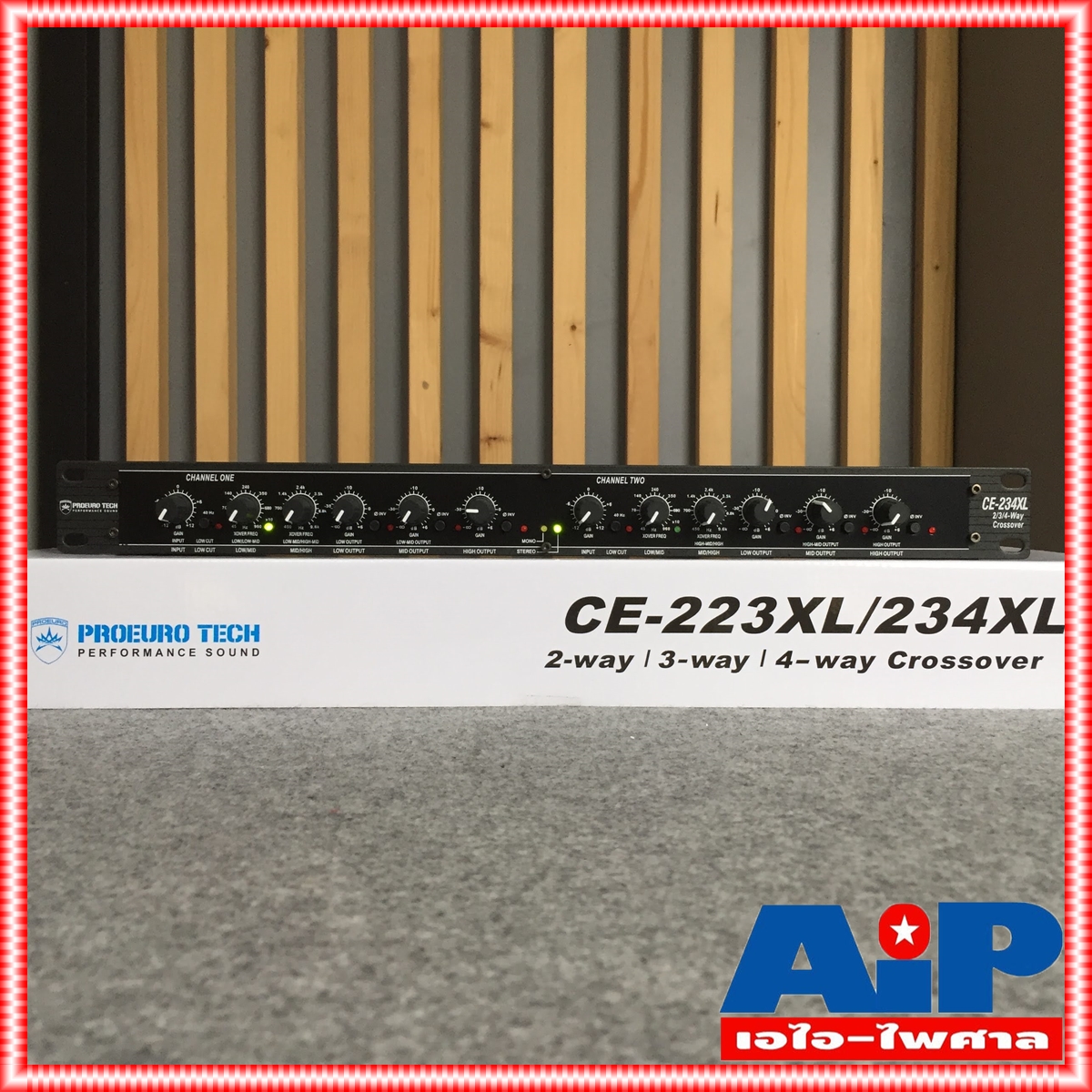 ครอส PROEUROTECH CE234XL crossover PROEURO TECH 234XL PRO EUROTECHครอสโอเวอร์ รุ่น 234 ce-234XL เอไอ-ไพศาล