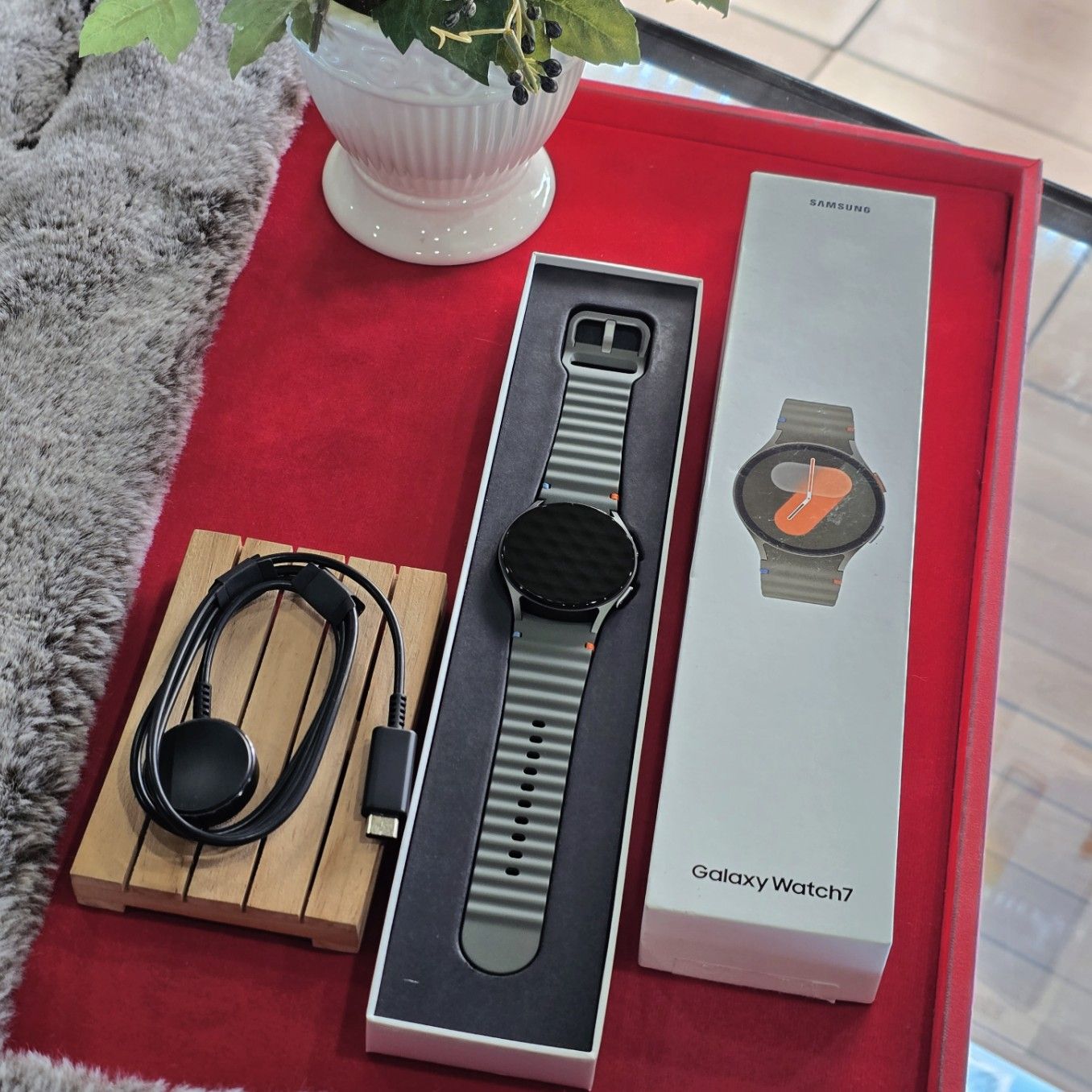 🔮🪄 สายสุขภาพ❕️✨️🚀 Samsung Galaxy Watch7 40mm Green 🌕✨️ ครบกล่องแท้❕️🎩🐈⬛