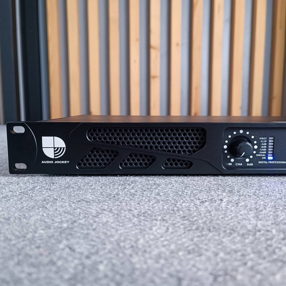 AUDIO JOCKEY A&J AJD-2800 POWERAMP 1U เพาเวอร์แอมป์ 2 แชนแนล 800 วัตต์ AJD 2800 AJD2800 เพาเวอร์แอมป์ คลาส D เอไอ-ไพศาล
