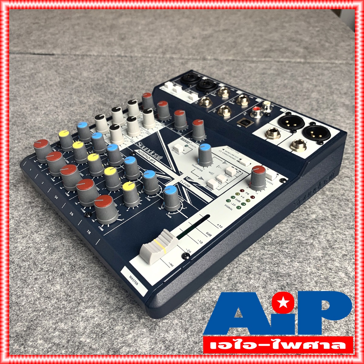 SOUNDCRAFT NOTEPAD-8FX MIXER มิกซ์ มิกเซอร์ เครื่องปรับแต่งเสียง เครื่องเสียง เครื่องปรับเสียง เอไอ-ไพศาล +++