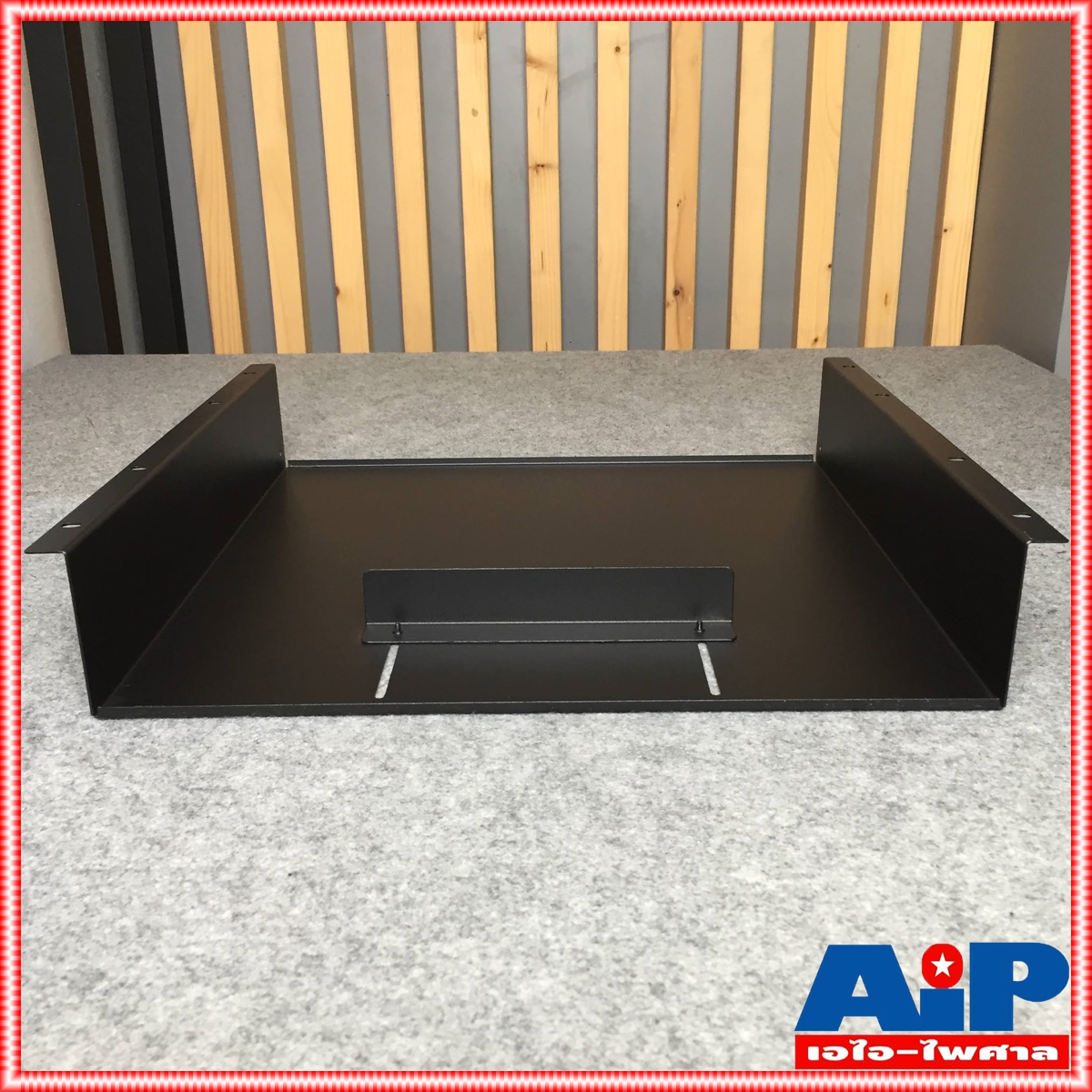 NPE RACK UTILITY SHELVES 10U-D2 BK ถาดรอง มิกซ์ สีดำ ถาดมิกซ์ ใส่ แร็ค ถาด วาง MIXER 10U D2 BK เอไอ-ไพศาล