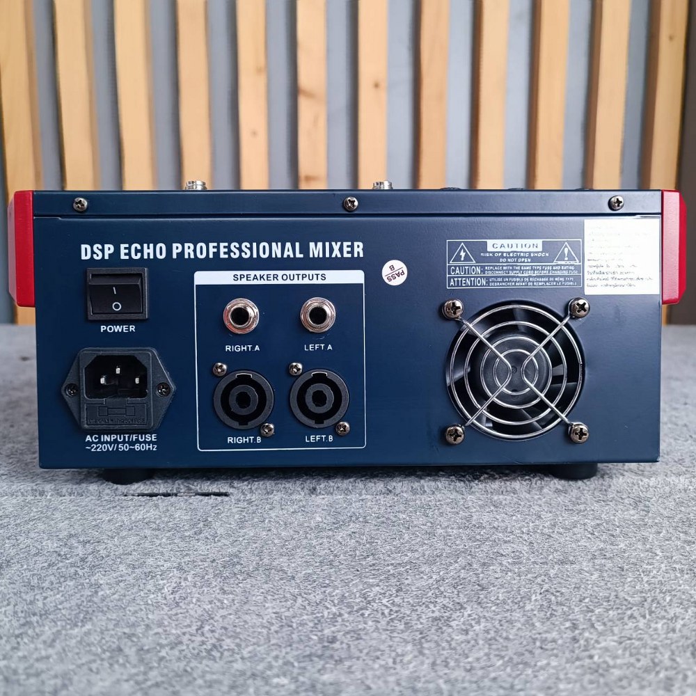 NTS PM-5 POWER MIXER Bluetooth และ USB Recording เพาเวอร์มิกเซอร์ 5 แชนแนล PM 5 PM5 เอไอ-ไพศาล