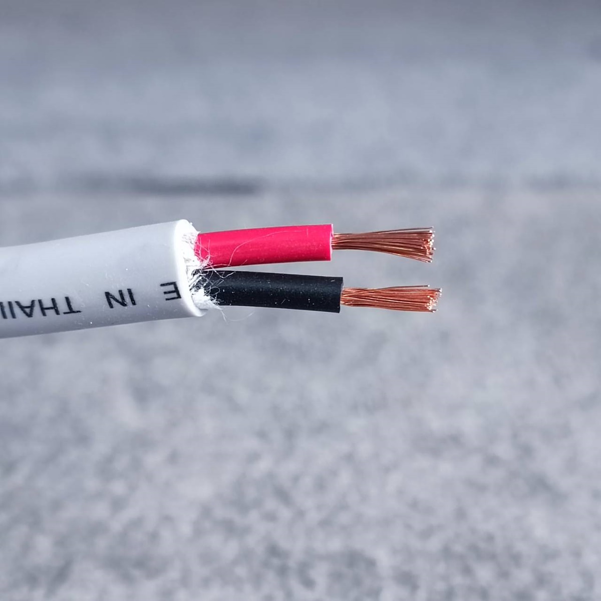 30เมตร CONNEXสายลำโพง PRO2x1.5 สายสีเทา สายลำโพงกลมเทา ขนาด1.5mm สายลำโพงกลางแจ้ง Speaker Cable เอไอ-ไพศาล