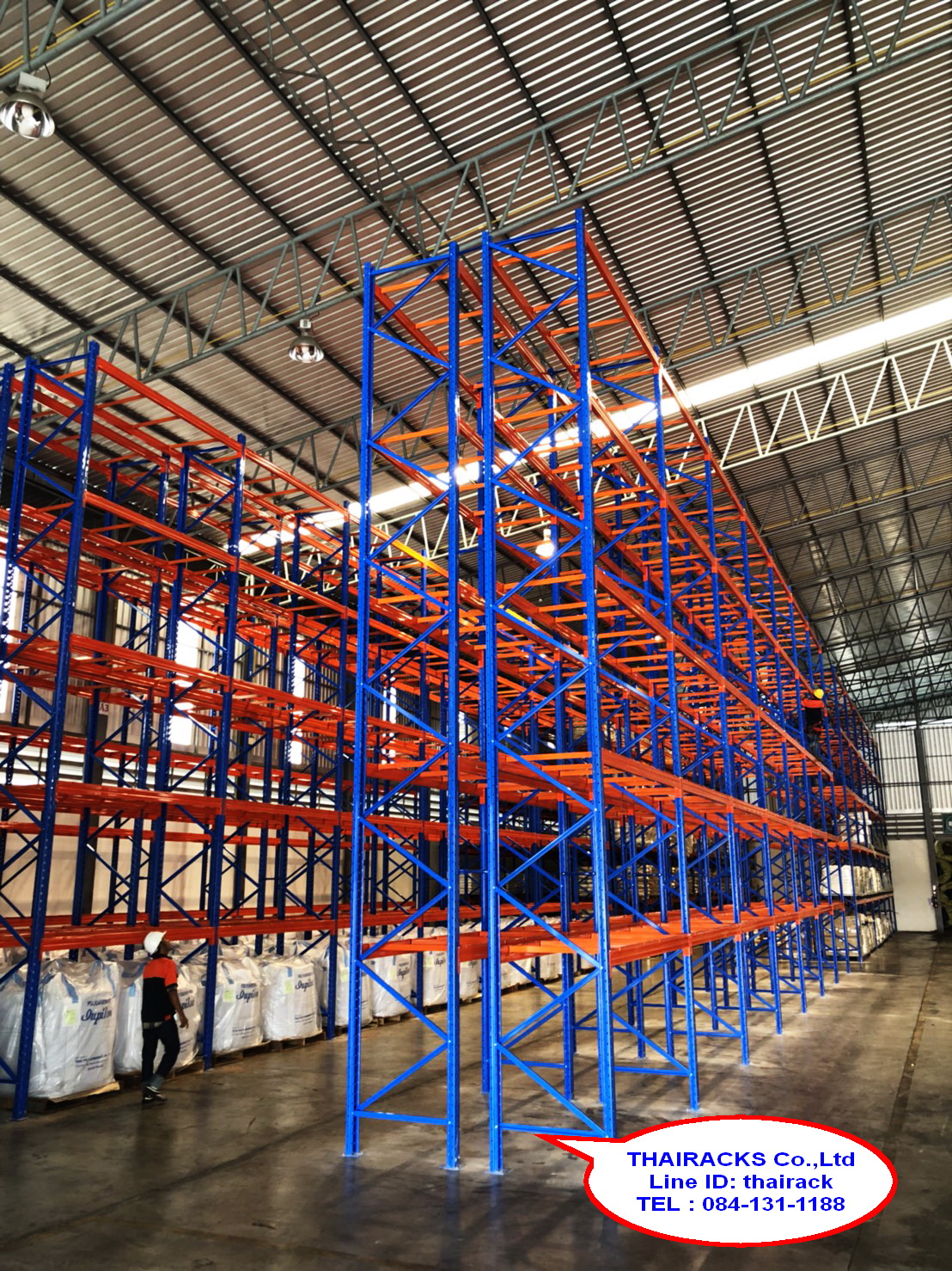 จำหน่ายselective pallet rackใหม่และมือสองคุณภาพดี