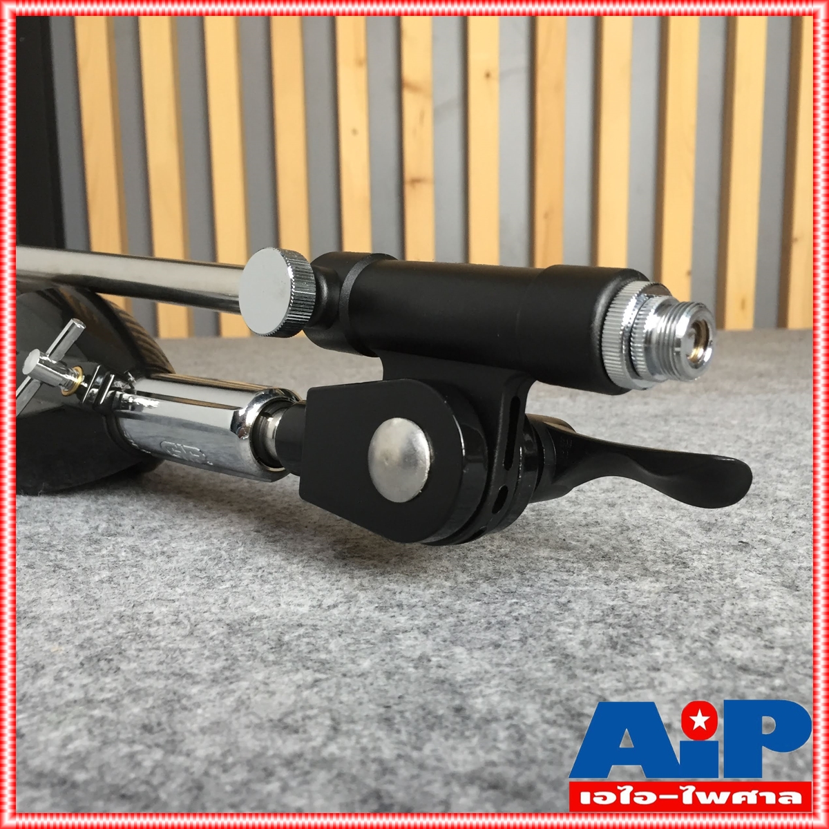 GIP GMS-300 ขาตั้งไมค์บูมต่ำ ขาตั้งไมค์บูมสแตนเลส ตั้งโต๊ะเตี้ย GMS300 GMS 300 เอไอ-ไพศาล