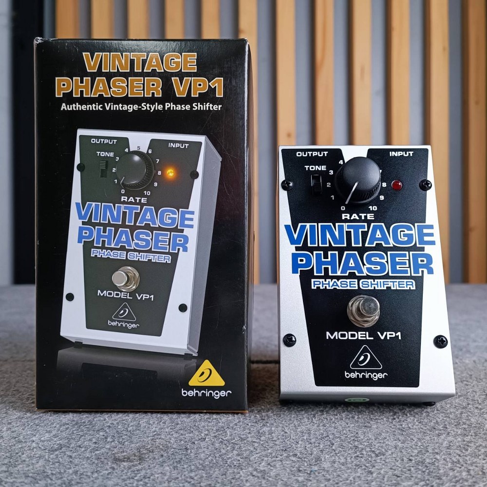 BEHRINGER VP1 เอฟเฟคกีต้าร์ Vintage Phaser เอฟเฟ็คกีตาร์ที่ให้เสียงแบบVintage Phaser VP-1 VP 1 เอไอ-ไพศาล