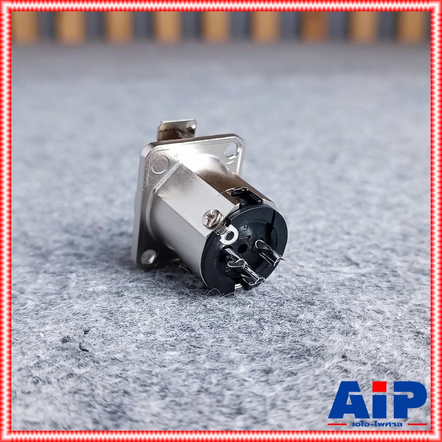 แพ็ค4ตัว AMPHENOL AC3FDZ XLR ติดแท่น ตัวเมีย แคนนอนเมียติดแท่น CANNONเมียติดแท่น เอไอ-ไพศาล