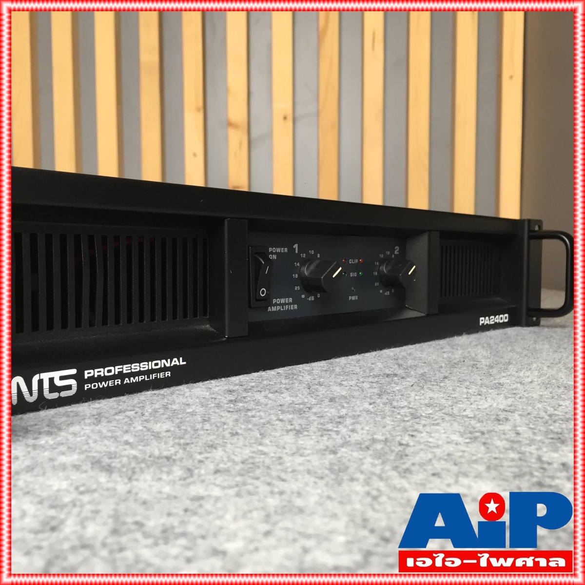 NTS PA2400 poweramp เพาเวอร์แอมป์ AMP แอมป์ เครื่องเสียง แอมป์ขยายเสียง เครื่องขยายเสียง เอไอ-ไพศาล
