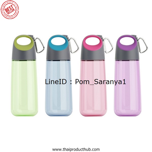 U85-019-CP-001_กระบอกน้ำพลาสติก, กระติกน้ำพลาสติก, ขวดน้ำพลาสติก, ขวดน้ำแบบต่างๆ, มีที่หิ้ว, มีแกนน้ำแข็ง, ทรงแกลลอน ของพรีเมี่ยม