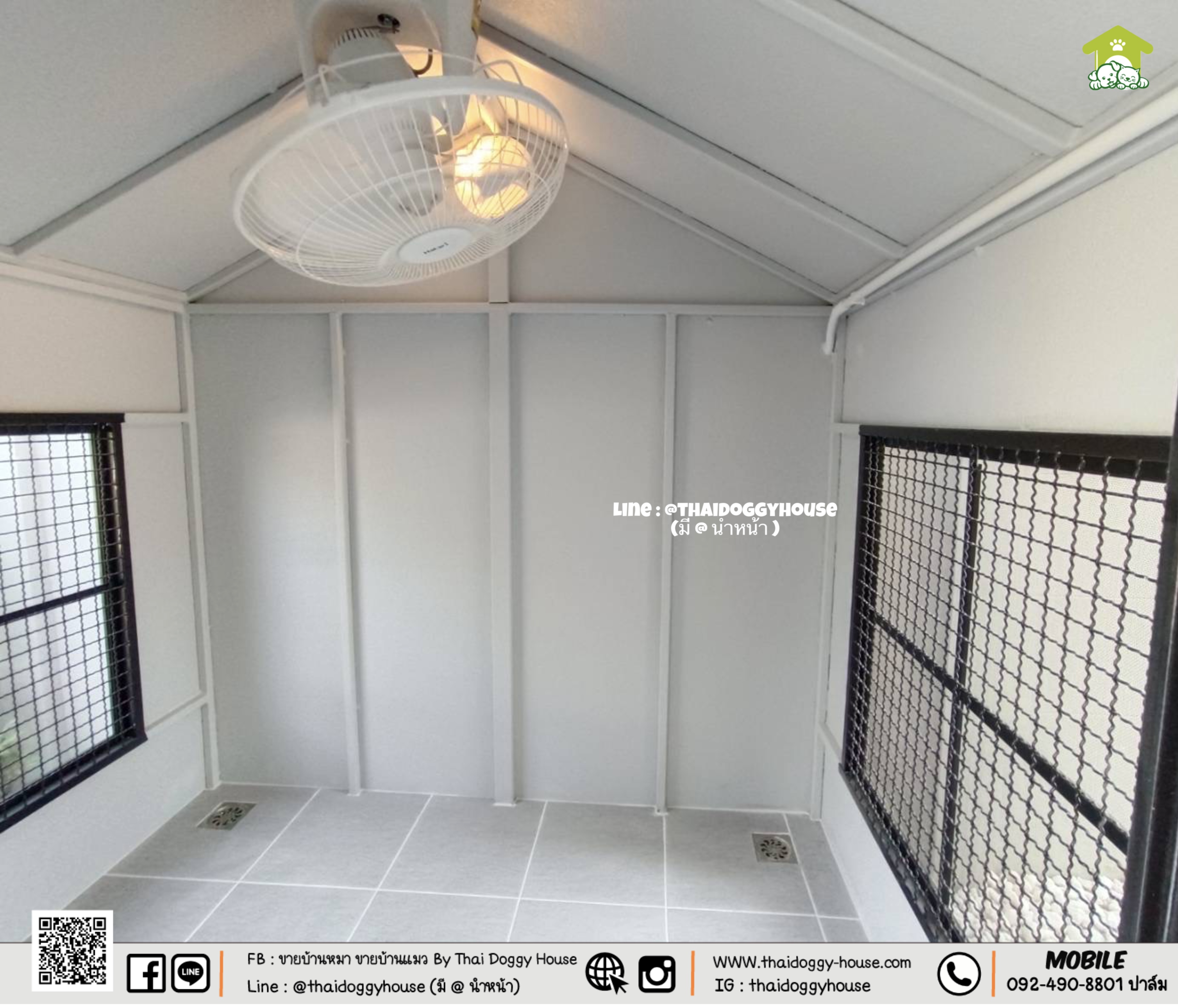 ✨ 𝗠𝗜𝗡𝗜𝗠𝗔𝗟 𝗦𝗧𝗬𝗟𝗘 บ้านหมา บ้านแมว " 𝐓𝐇𝐀𝐈 𝐃𝐎𝐆𝐆𝐘 𝐇OUSE