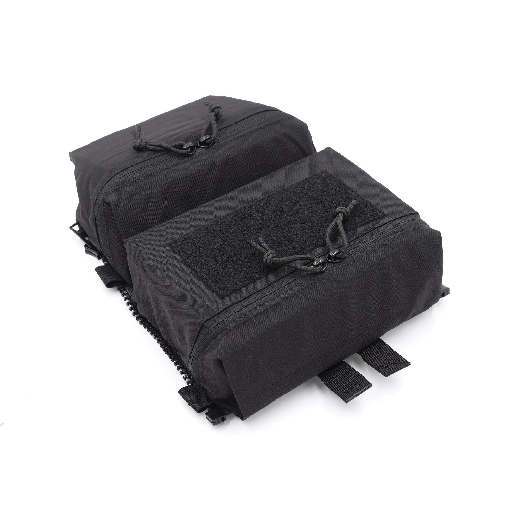 กระเป๋าติดเวส Double Pouch ( WOSPORT ) [ VE-75-ACC-06 ] ดำ