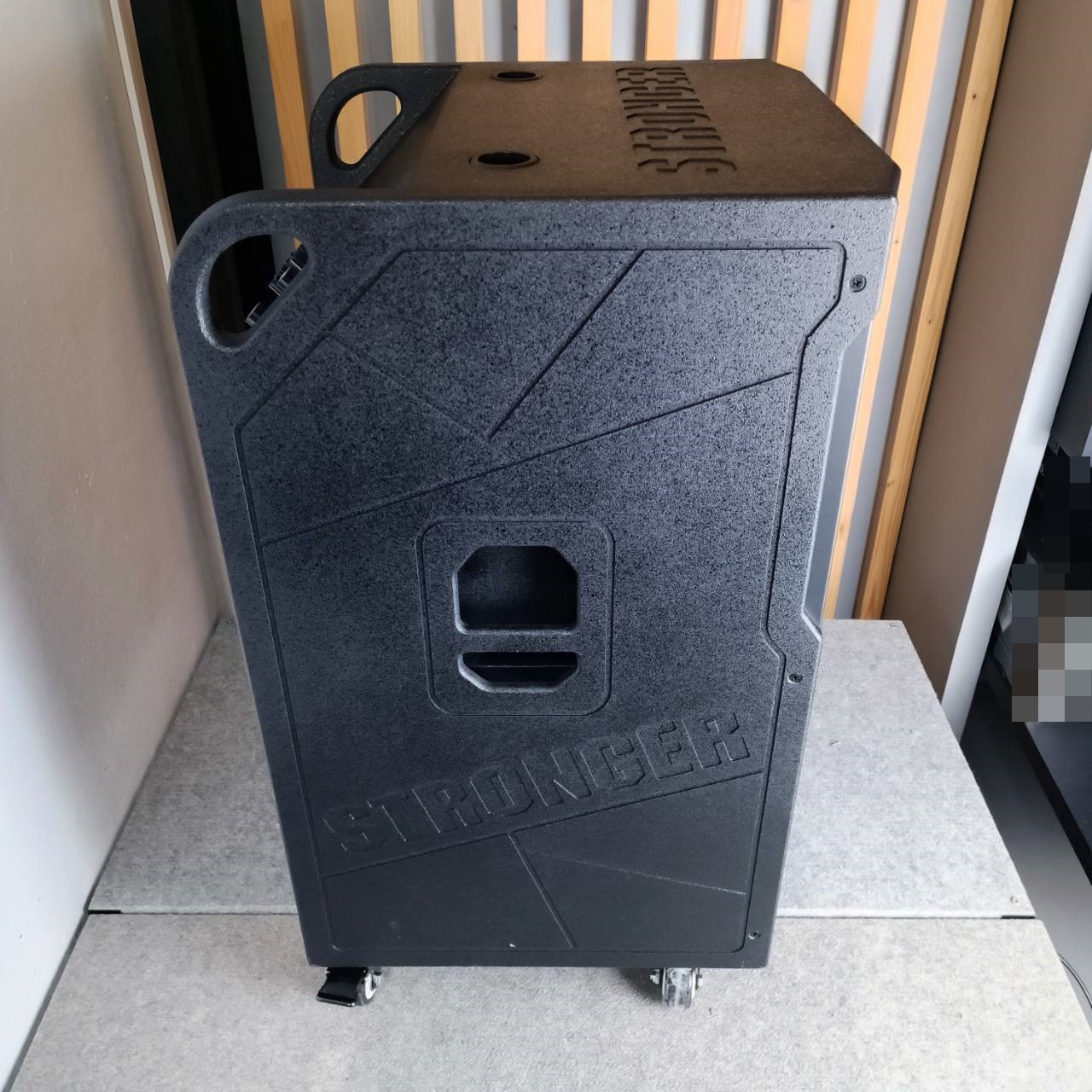 STRONGER HS-188EM ตู้ลำโพงไม้ 18นิ้ว มีแบต ไมค์ลอย ลำโพงบลูธูท ลำโพงพกพา ลำโพงล้อลาก ลำโพงกลางแจ้ง HS 188EM HS188EM เอไอ-ไพศาล