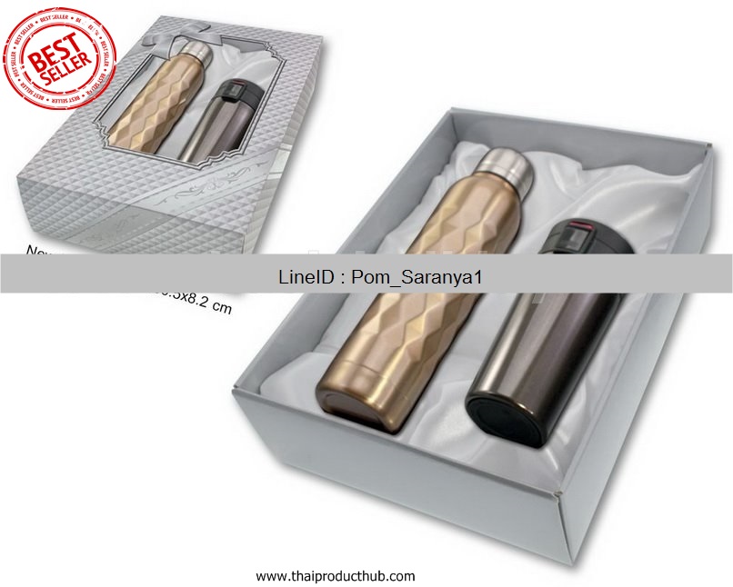 P419-01-CP-002_กิ๊ฟเซ็ทกระติกเก็บอุณหภูมิ , กิ๊ฟเซ็ทกระติกน้ำร้อนเย็นรับผลิตกิ๊ฟเซ็ทกระติกน้ำโลหะ , ขายกิ๊ฟเซ็ทกระติกเก็บความร้อนเย็น , ผลิตกิ๊ฟเซ็ทกระติกน้ำ