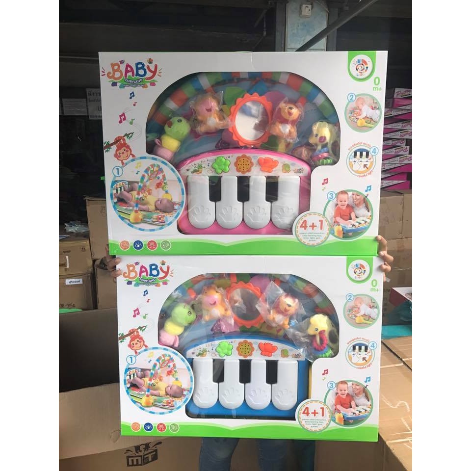 PA318 ของเล่นเด็กเพลยิมผ้าเปียนโน กล่องใหญ่