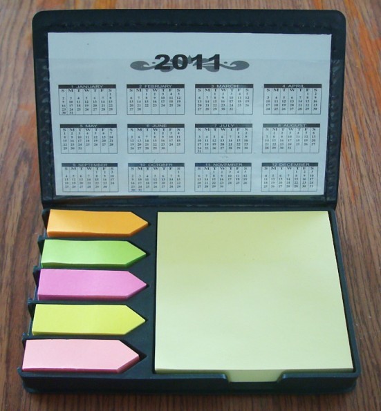 Post-it โพสอิทในกล่องหนัง